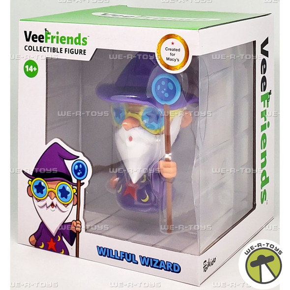 VeeFriends Collectible 6" Vinyl Willful Wizard Figurine 2021 YuMe Brands 19809