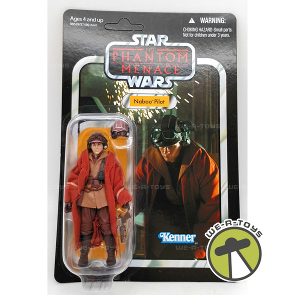 Star Wars The Phantom Menace Naboo Pilot Action Figure Vintage Collection 2012