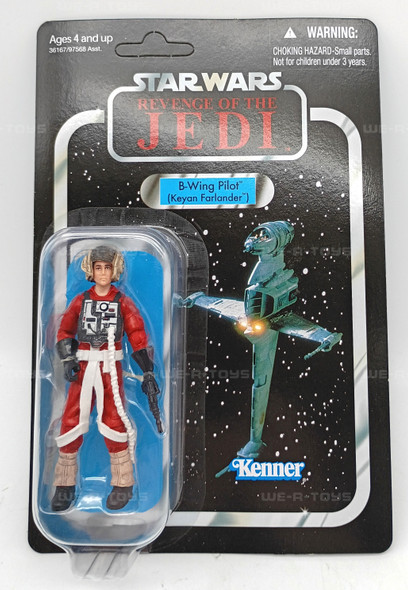 Star Wars Revenge of the Jedi BWing Pilot Keyan Farlander Action Figure 2011