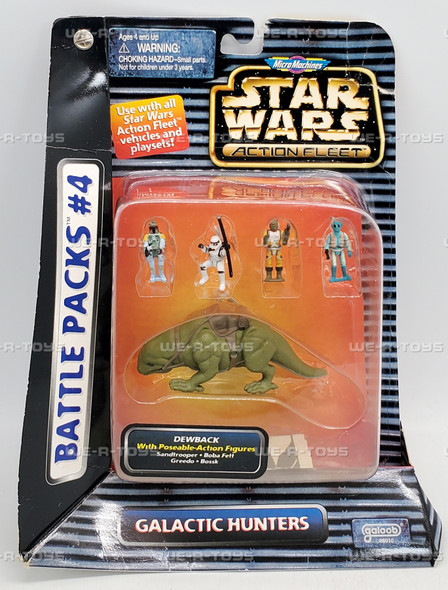 Micro Machines Star Wars Action Fleet Battle Packs #4 Galactic Hunters 68014