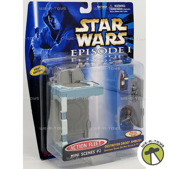 Micro Machines Star Wars Episode 1 Mini Scenes #2 Destroyer Droid Ambush 68122