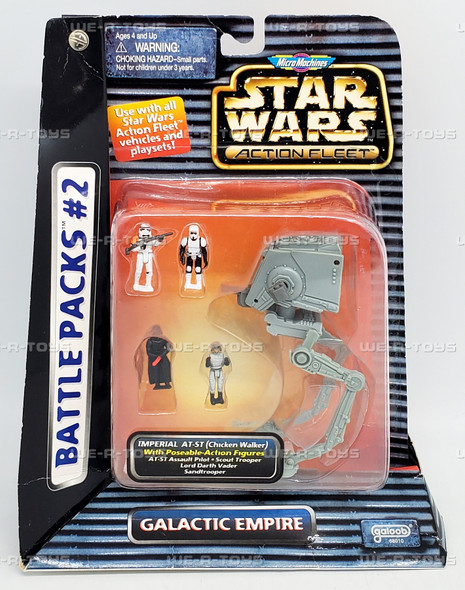 Micro Machines Star Wars Action Fleet Battle Pack 2 Galactic Empire 68012