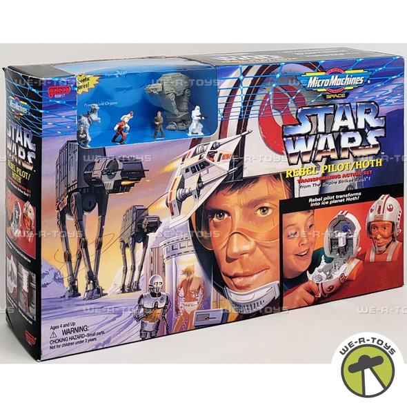 Micro Machines Space Star Wars Rebel Pilot/Hoth Transforming Action Set 65817