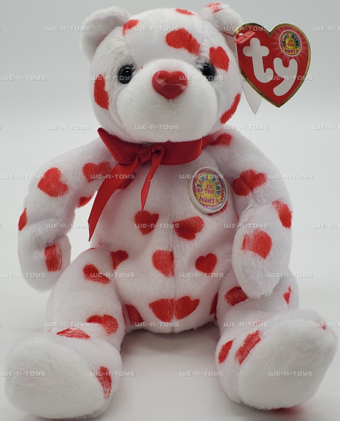 Ty Beanie Baby Heartthrob the Bear Beanie Baby of the Month February 2004