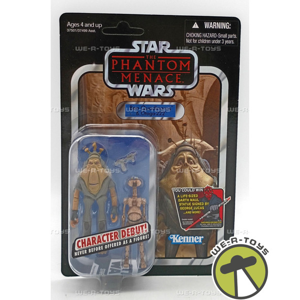Star Wars The Phantom Menace Ben Quadinarus & Otoga-222 Action Figures 2011