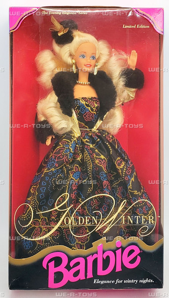 Golden Winter Barbie Doll 1993 Mattel 10684