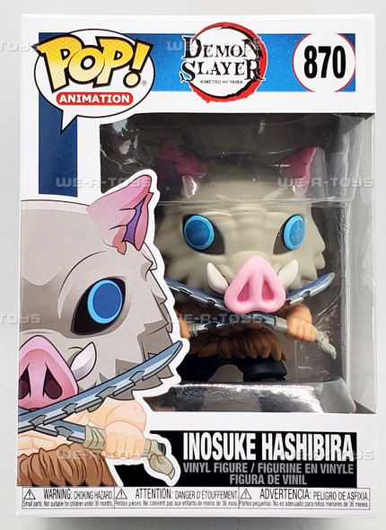 Funko POP Animation Demon Slayer Inosuke Hashibira 870 Vinyl Figure