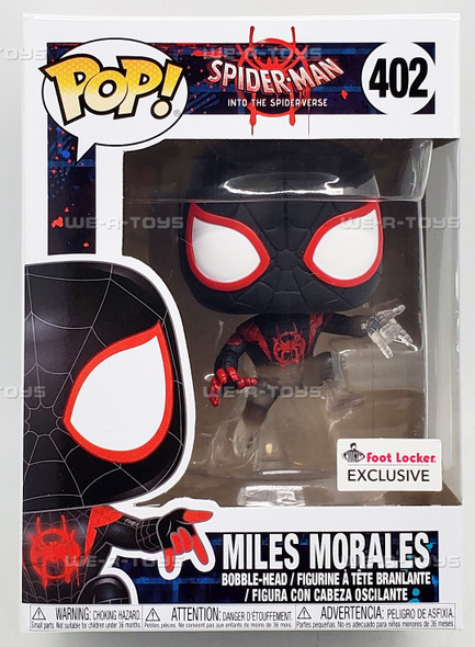 Funko POP Marvel Spider-Man Into the Spiderverse Miles Morales 402 Figure