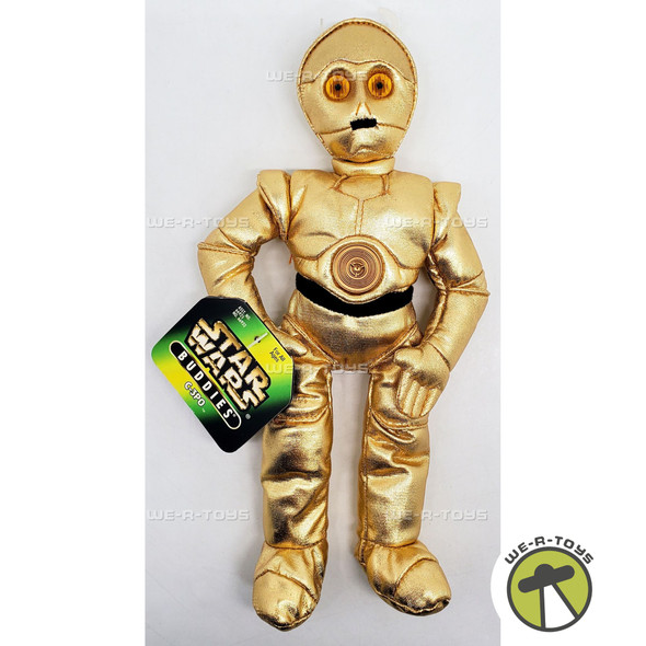 Star Wars Buddies C-3PO Plush 1997 Kenner 66932