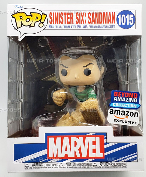 Funko POP Marvel Sinister Six Sandman 1015 Vinyl Bobble Head Figure