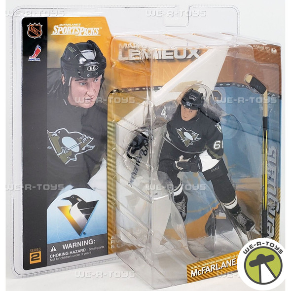 NHL Sports Picks Series 2 Mario Lemieux 66 Action Figure McFarlane Toys 70134