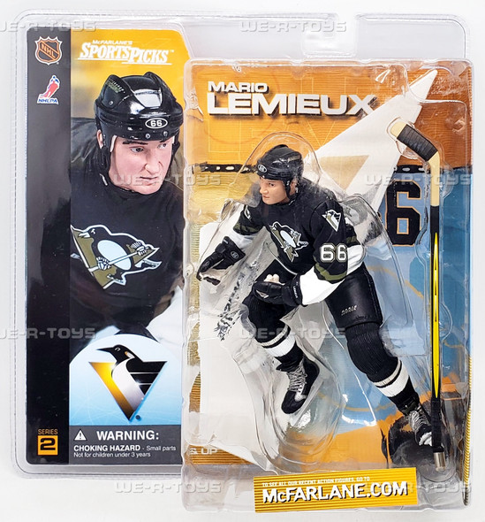 NHL Sports Picks Series 2 Mario Lemieux 66 Action Figure McFarlane Toys 70134