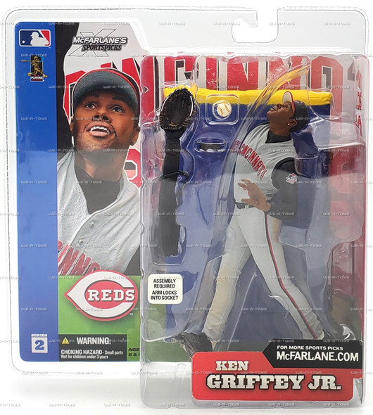 MLB Cincinnati Reds #30 Ken Griffey Jr. Action Figure 2002 McFarlane #70256