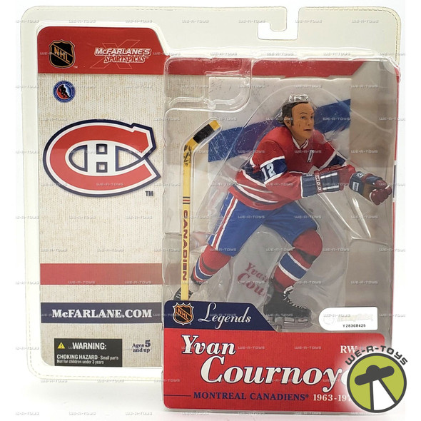 NHL Legends Montreal Canadiens Yvan Cournoyer Action Figure 2004 McFarlane 71475