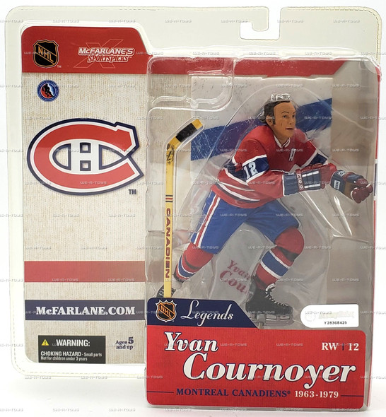 NHL Legends Montreal Canadiens Yvan Cournoyer Action Figure 2004 McFarlane 71475