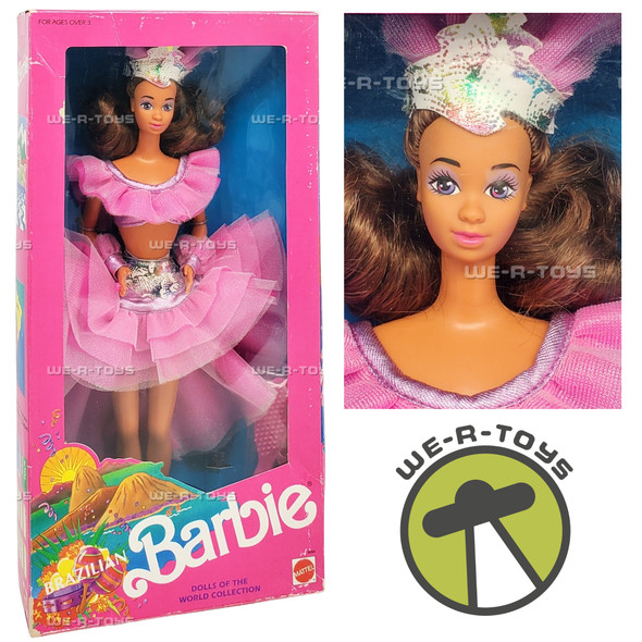 Brazilian Barbie Doll Dolls of the World 1989 Mattel 09094