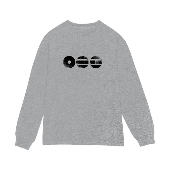 BTS Long Sleeve T-Shirt Gray Size Small