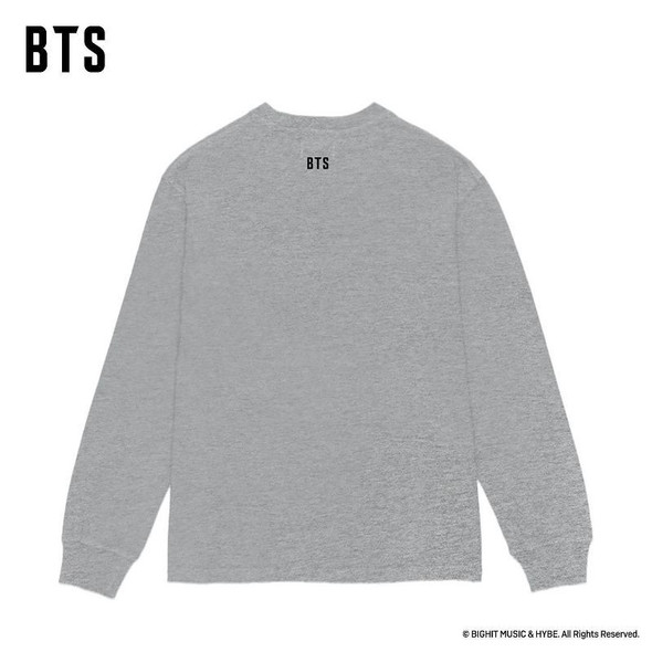 BTS Adult Long Sleeve T-Shirt Black Size Small - We-R-Toys