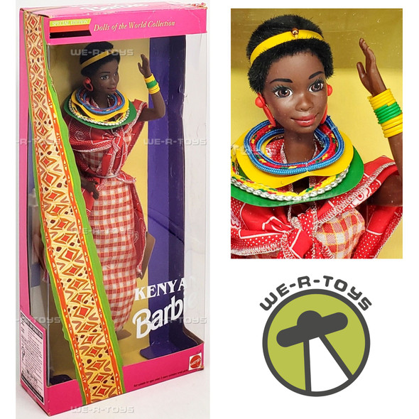 Kenyan Barbie Doll Dolls of the World Collection 1993 Mattel 11181