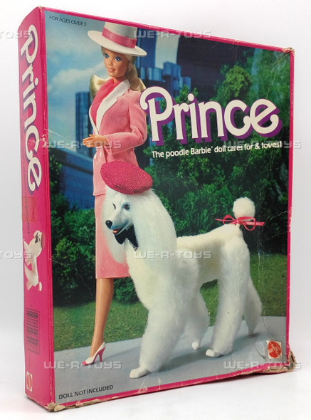 Prince Barbie Doll's Glamorous Poodle & Accessories1984 Mattel #7928