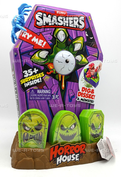 Smashers Horror House Dig & Disect A Monster Plus Surprises 2024 Zuru #74124