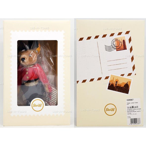 Steiff Great Escapes London Teddy Bear in Gift Box 02686