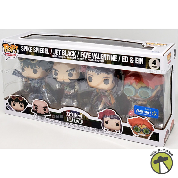 Funko POP Animation Cowboy Bebop Vinyl Figure 4-Pack 66630