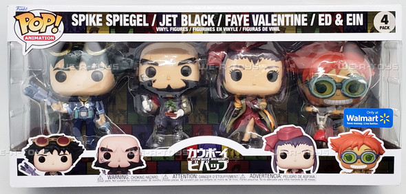 Funko POP Animation Cowboy Bebop Vinyl Figure 4-Pack 66630