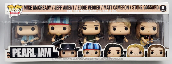Funko POP Rocks Pearl Jam 5 Pack Vinyl Figures