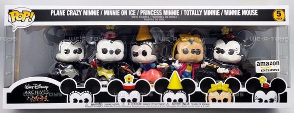 Funko POP Disney Minnie Mouse 5 Pack Vinyl Figure Set 58084