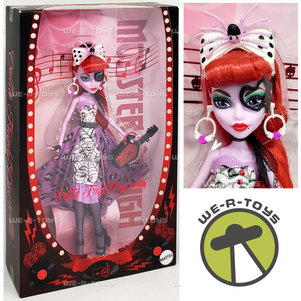 Monster High Fang Club Outta Fright Operetta Doll HRP93 Mattel 2023