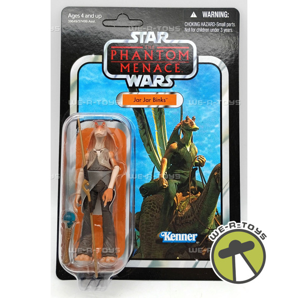 Star Wars The Phantom Menace Jar Jar Binks Action Figure 39649 Kenner 2011