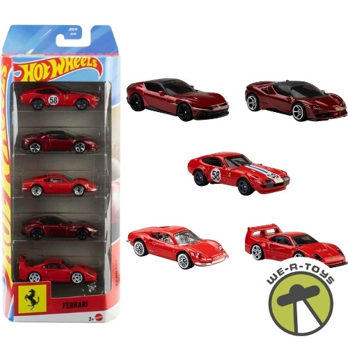 2026 Hot Wheels Ferrari 5-Pack Die-Cast