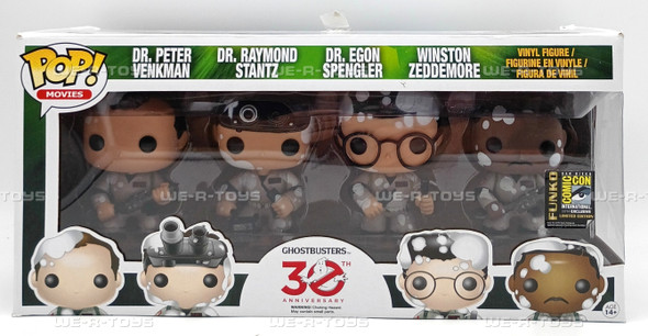 Funko POP! Movies Ghostbusters 30th Anniversary Vinyl Figure Set of 4 Exclusive