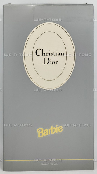 Barbie Christian Dior Barbie Doll In Dress Limited Edition 13168 Mattel 1995