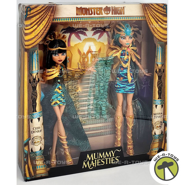 Monster High Mummy Majesties Cleo & Nefera De Nile Doll Set 2024 Mattel HXJ01