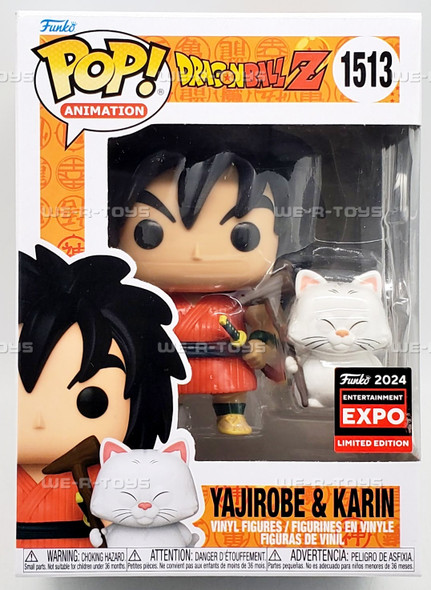 Funko POP Animation Dragon Ball Z Yajirobe and Karin 1513 Vinyl Figures