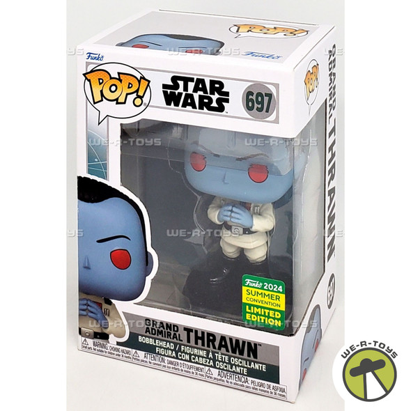 Funko POP Star Wars Grand Admiral Thrawn 697 Vinyl Bobble Head Figure