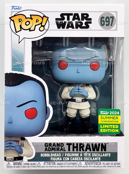 Funko POP Star Wars Grand Admiral Thrawn 697 Vinyl Bobble Head Figure