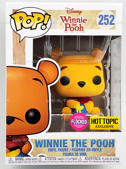 Funko POP Disney Winnie The Pooh 252 Flocked Vinyl Figure