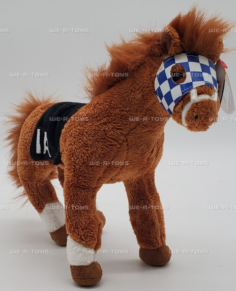 Ty Beanie Baby Secretariat the Horse Retail Version Plush 2007