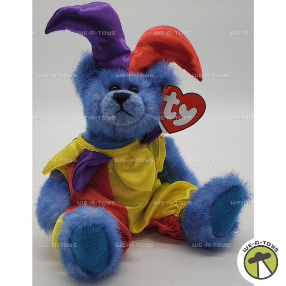 Ty Attic Treasures Calliope the Bear Jester Plush