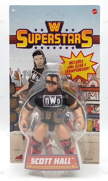 WWE Superstars Scott Hall Action Figure 2021 Mattel #HDM78 Series 2