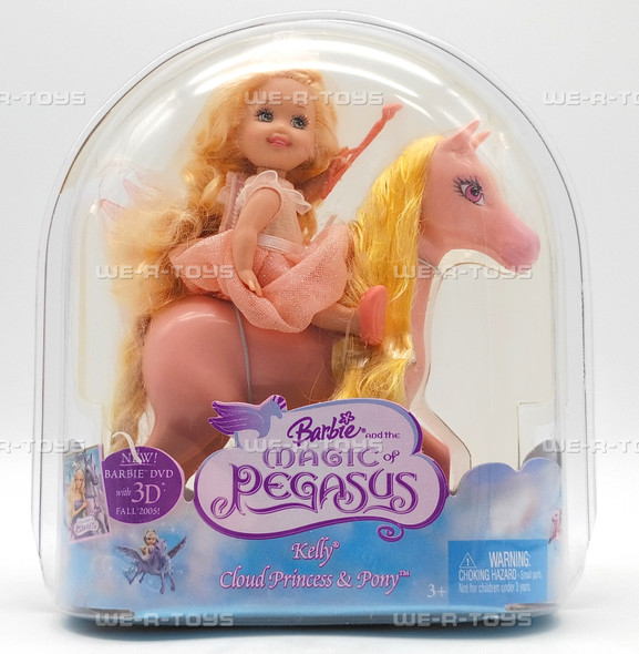Kelly Cloud Princess & Pony Barbie Doll Barbie & The Magic Pegasus 2005 Mattel