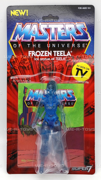Masters of the Universe Frozen Teela Ice Statue Action Figure #03825 Mattel 2019