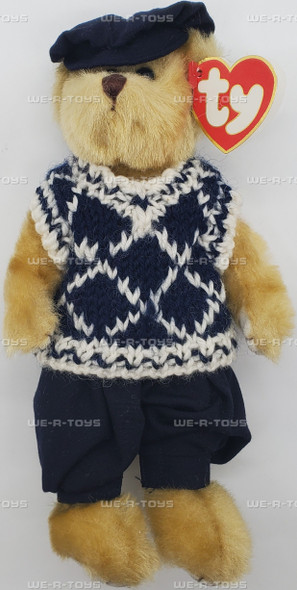 Ty Attic Treasures Mulligan the Bear Golfing Plush