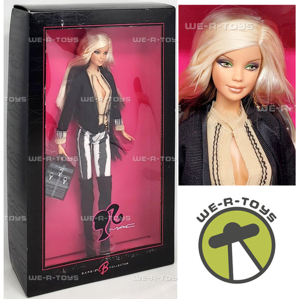 MAC Makeup Gold Label Barbie Doll 2006 Mattel K7966