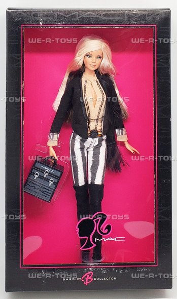MAC Makeup Gold Label Barbie Doll 2006 Mattel K7966