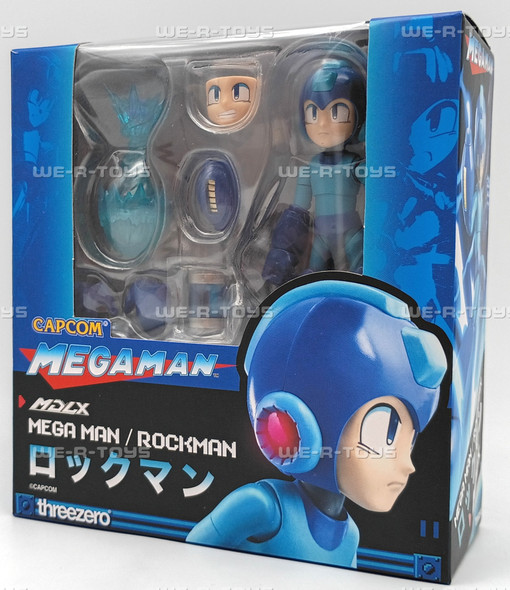 MDLX Mega Man Rockman Action Figure & Accessories 2024 Threezero #3Z0572