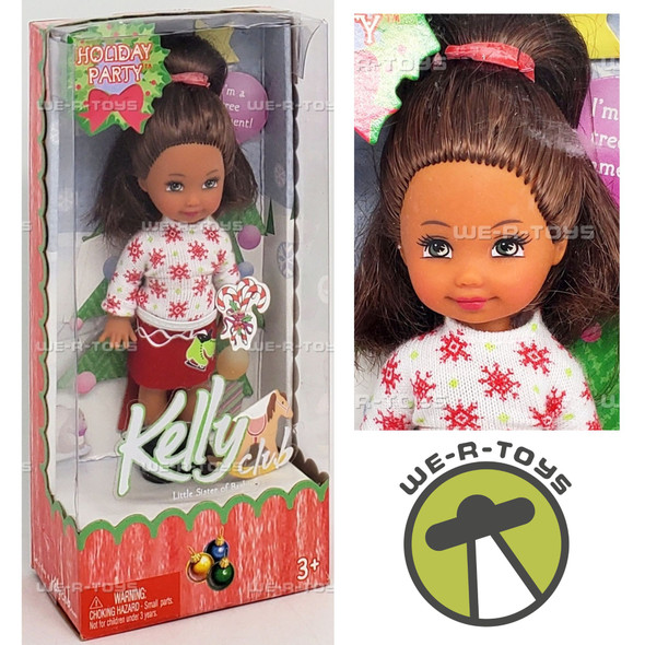 Little Sister of Barbie Kelly Club Holiday Party Keeya Doll 2005 Mattel 25877